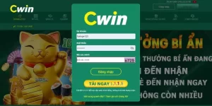 Bước 1: Đăng nhập Cwin